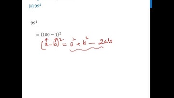 Using Algebra Identities, evaluate 99^2 - Class 8 Maths - Teachoo