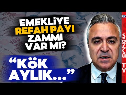 SSK ve Bağ-Kur Emekli Maaşına Seyyanen Zam Var mı? Özgür Erdursun Tek Tek Anlattı