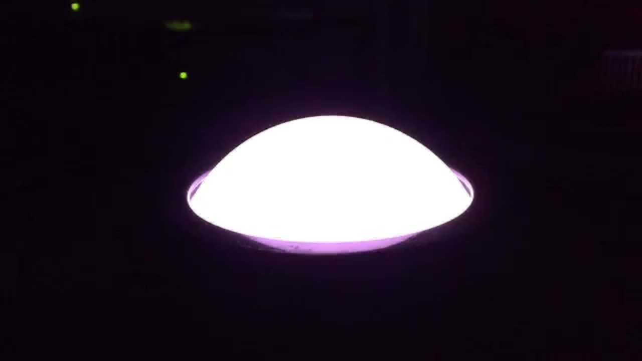 U-Trak + New Translucent Ball default PacLED64 Program test dark #2