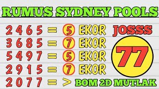 PREDIKSI SYDNEY POOLS 5 JULI 2025 | BOCORAN TOGEL SIDNEY HARI INI | RUMUS KEPALA EKOR SYDNEY JITU