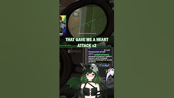 WHEN RAINBOW SIX SIEGE IS A HORROR GAME | #shorts #vtuber #rainbowsixsiege #rainbowsixsiegeclips