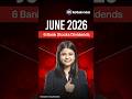 Upcoming Dividend Stocks in June 2026 | 6 Banking Stocks Paying Dividend | Ex-Dates