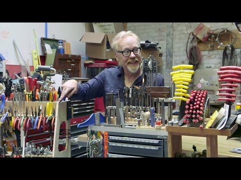 Adam Savage's Custom Tool Storage Stands