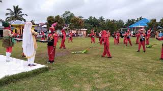 marching band 'gita sari baganti' SMP 1 Linggo Sari Baganti