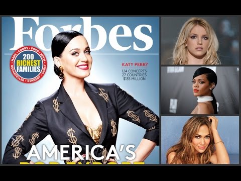 Кэти Перри - самая высокооплачиваемая певица. Рейтинг Forbes 2015