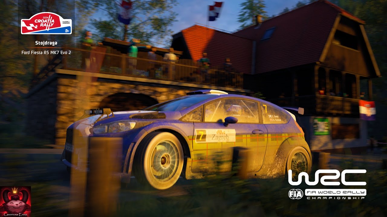 JRC2 S16 R4 Croatia 8 Stojdraga Ford Fiesta R5 MK7 Evo 2 EA WRC