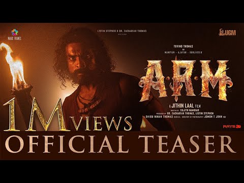 ARM Malayalam Official Teaser | Ajayante Randam Moshanam |Tovino Thomas |Krithi Shetty |Jithin Laal
