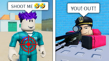 Roblox Squid Game 2 Funny Moments (SNIPER)