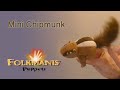 Folkmanis mini chipmunk finger puppet demo