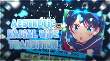 aesthetic radial wipe transition || alight motion tutorial