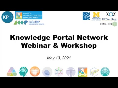 Knowledge Portal webinar, May 5, 2021