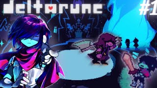 История, которая &quot;параллельна&quot; андертейлу — Deltarune прохождение #1