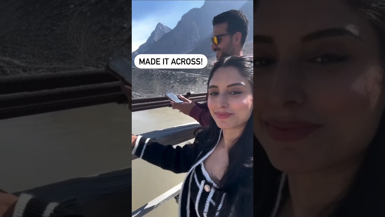 Pretty Zainab Abbas is in Northern areas spending vacations with family 