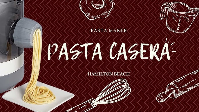 Hamilton Beach Electric Pasta and Noodle Maker, White - 86650