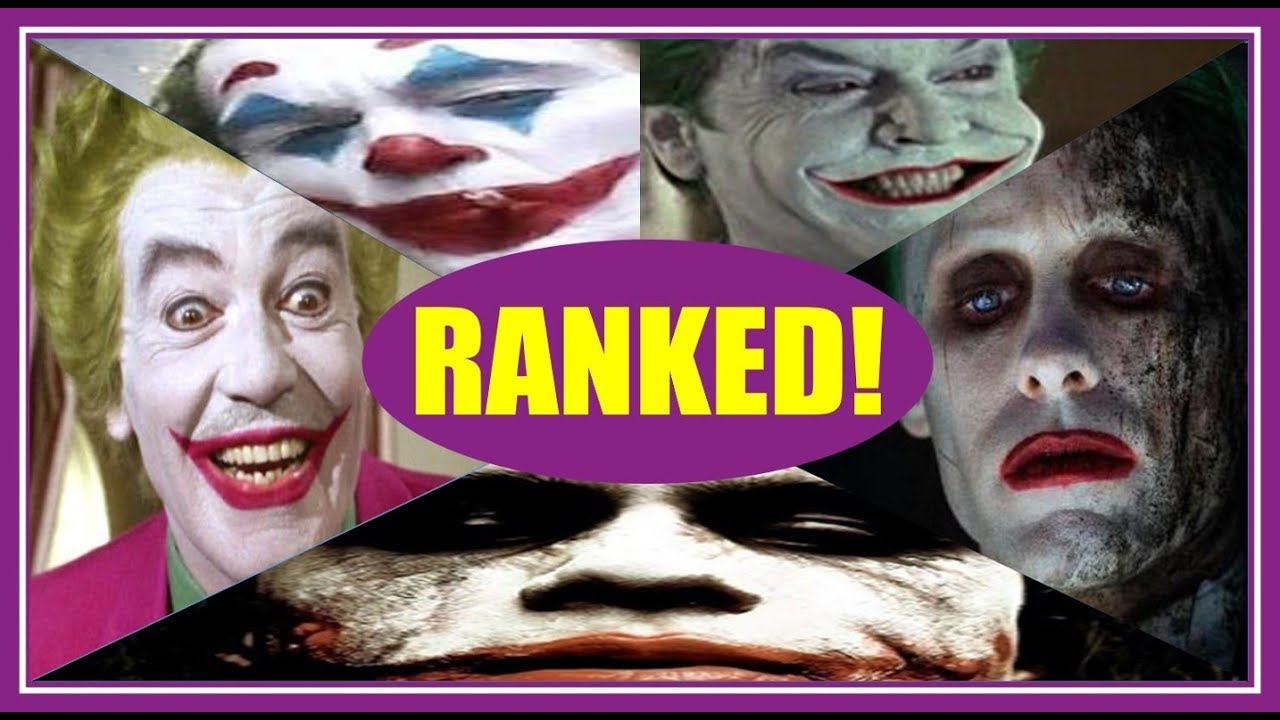 All Five Jokers Ranked (Worst to Best) YouTube