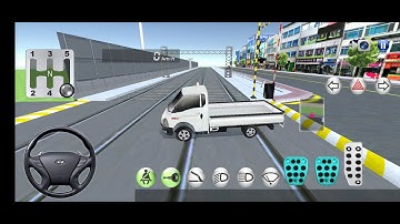 New Racing mini-pickup  Vs Bullet Train Crazy Driving - 3D Driving Class - Android IOS Gameplay