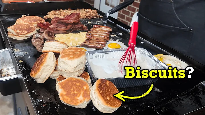 Full Breakfast Spread on a Blackstone Griddle