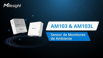 AM103 & AM103L Sensor de Monitoreo de Ambiente (ESPAÑOL)