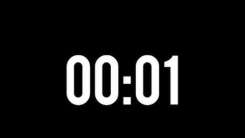 1 minute Countup Timer - with Ai counting voice