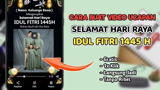 Cara Membuat Video Ucapan Selamat Hari Raya Idul Fitri 1445 H