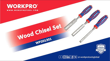 WORKPRO Wood Chisel: Unboxing, Review, and How to Use