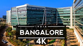 Bengaluru ( bangalore ) City, Karnataka , India  4k 🇮🇳 by drone Travel || Banglore 2022
