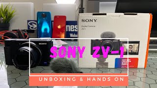 Sony ZV-1 Unboxing and First Look