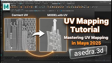 UV Unwrapping a Detailed Fantasy Sword in Maya 2025 | Clean & Pro Workflow