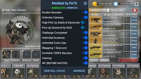 BAD 2 BAD: EXTINCTION v3.0.0 MOD MENU