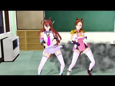 【MMDウマ娘】ミシン壊しちゃって「KILLER　B」おどるバクボン♪