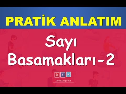 17) Sayı Basamakları - Abdül Aziz Gürbüz