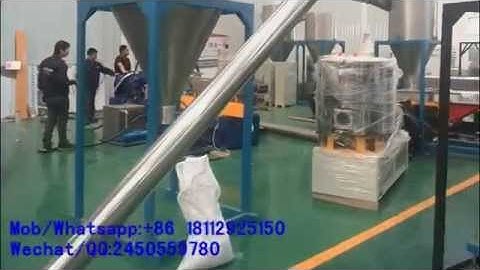 PE with CaCO3 filler masterbatch pelletizer