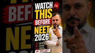 NEET 2026 Exam Last Minute Strategy: 7 Golden Rules to Crack NEET 🚀 NEET Preparation Tips
