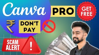 FREE CANVA PRO LIFETIME | Easy Steps | Pro features for free