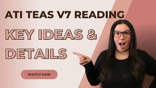 ATI TEAS Reading Version 7 Key Ideas and Details Guide (How to Get the Perfect Score) screenshot 1