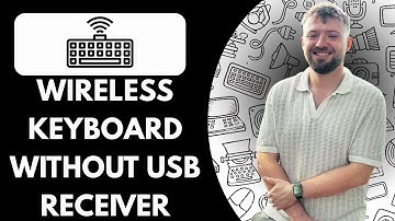 How to Connect Wireless Keyboard without USB Receiver (Windows PC, 2025)