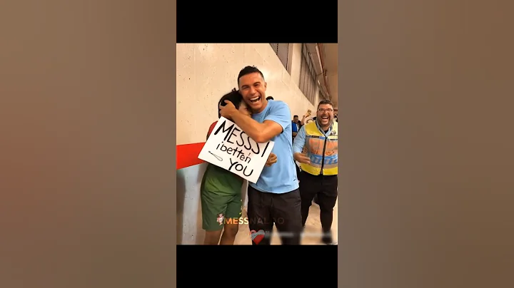 Ronaldo respects Messi 🇵🇹🐐🤝🇦🇷🐐 #football #shorts #foryou #fyp #trending #cr7 #ishowspeed  #respect