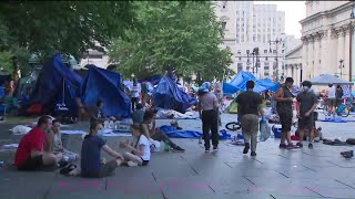 Occupy City Hall encampment shows no signs of leaving