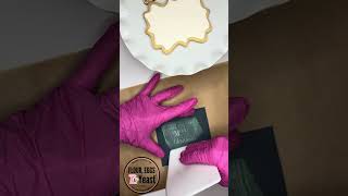 Silk Screen Stencils Using Royal Icing - Tips & Tricks @FlourEggsYeast