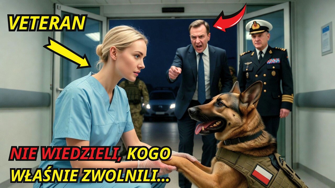 Pomogła rannemu psu wojska  Dyrektor ją zwolnił, nie wiedząc kim jest jego właściciel