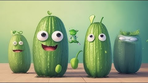 Meet the Cucumber: A versatile Vegetable! Kids learning videos with fun | Nursery rhymes and Songs