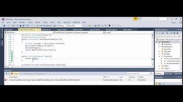 MVC - How to fix error - Cannot implicitly convert type System Web Mvc ViewResult to System Web Mvc