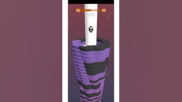 Stack Ball Level 62 Android. IOS walkthrough Gameplay #shorts #aounsquad