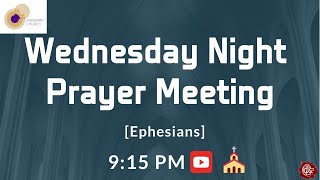 0409 Ordinary Wednesday Night Prayer Meeting l 0409 수요일 밤 기도회 (영어예배) l 9:15 PM l Ordinary Church
