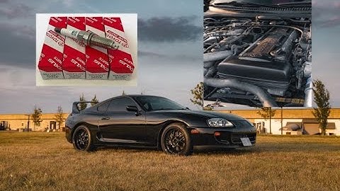POV REPLACING SPARK PLUGS ON MKIV TOYOTA SUPRA (2JZ) DIY!