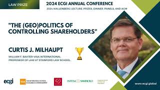 ECGI Law Paper Prize 2024: "The (Geo)Politics of Controlling Shareholders"