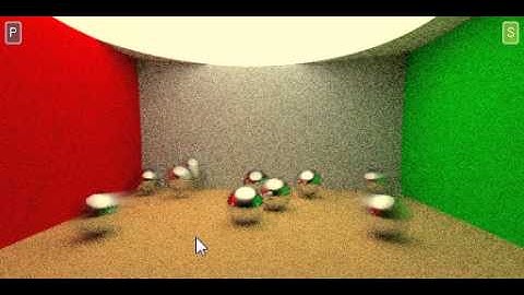 Real-time path tracing: chrome stack