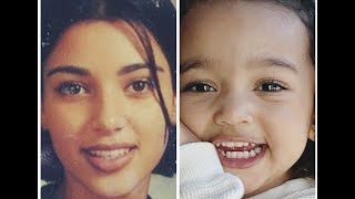 Kim kardashian's high-school picture resembles her daughter chicago -
insider
