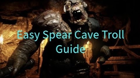 EASY spear cave troll guide dark and darker.