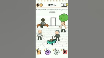 Brain Test Level 4 Andy Tricky Stories Solved #androidgames #braintest #answer